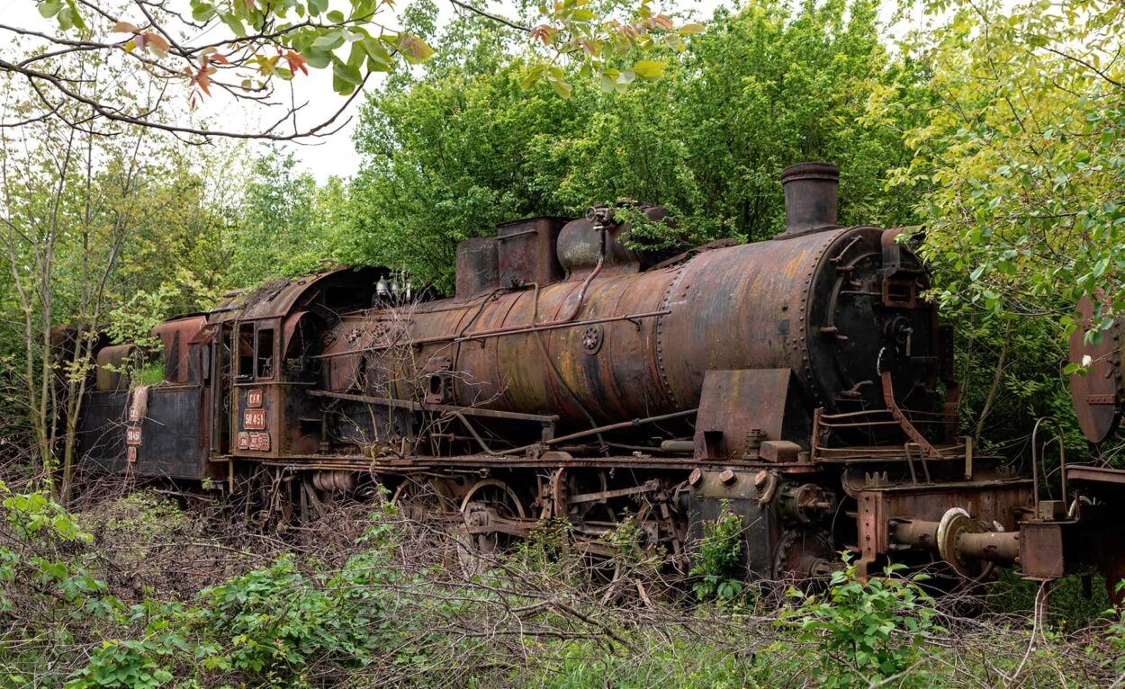 urbex-exploration-roumanie-romania-train-nature-locomotive